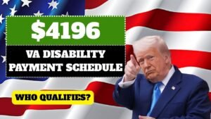 $4196 VA Disability Payment for August 2025 – Eligibility, Schedule, and How to Apply